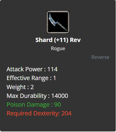 Shard +11 (Reverse)